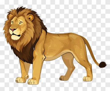 Lion Standing PNG