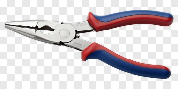 Red And Blue Pliers PNG