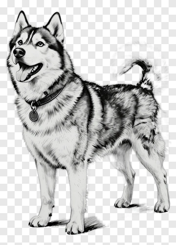 Hand Drawn Dog PNG
