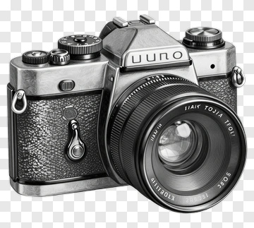 Vintage Camera Drawing PNG