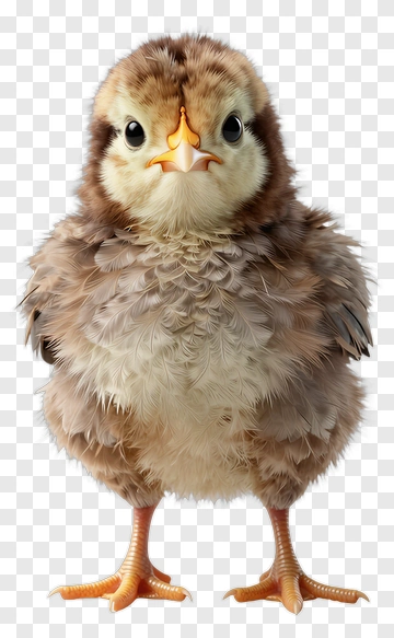 Adorable Baby Chick PNG