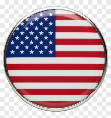 American Flag Pin PNG