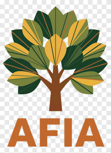 Tree Logo With AFIA Text PNG