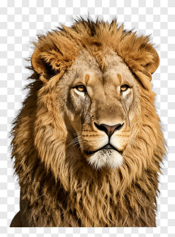 Lion With Mane PNG