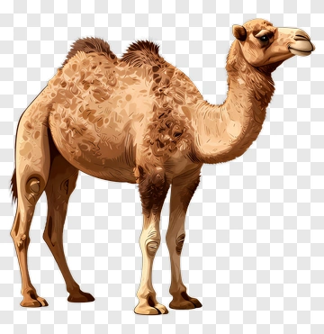 Standing Camel PNG