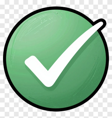 Green Checkmark Icon PNG