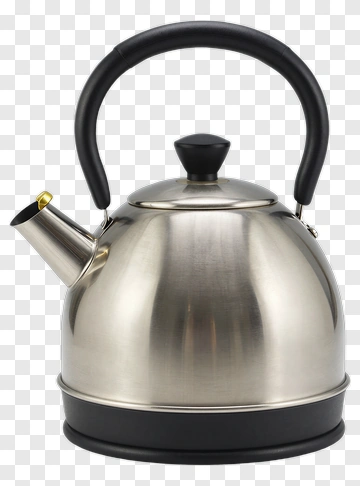Stainless Steel Kettle PNG