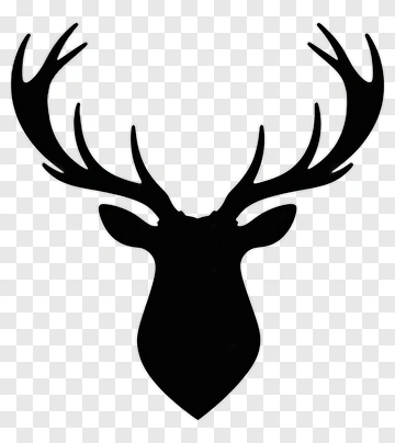 Deer Head With Antlers PNG