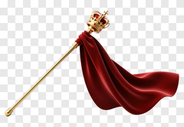 Royal Crown And Scepter PNG