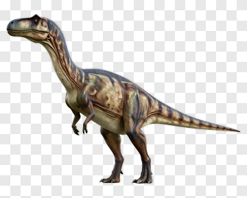 Dinosaur With Detailed Skin Texture PNG