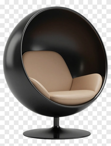 Modern Bubble Chair PNG