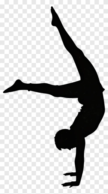 Person Doing Handstand PNG