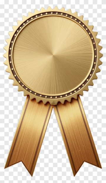 Gold Ribbon Award PNG