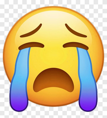 Crying Face Emoji PNG