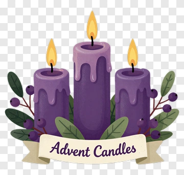 Advent Candles PNG
