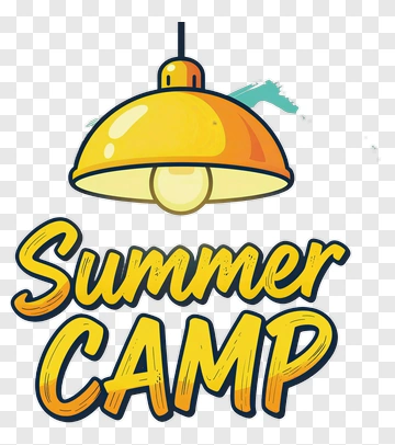 Summer Camp Logo Design PNG