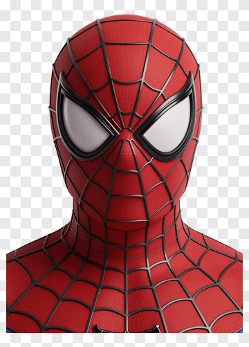 Spider-Man In Red And Black Suit PNG