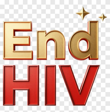 End HIV Campaign Slogan PNG