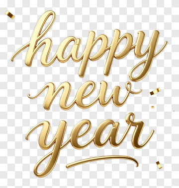 Happy New Year Celebration PNG