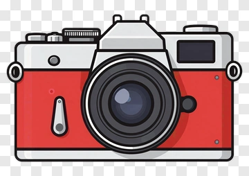 Red Camera PNG