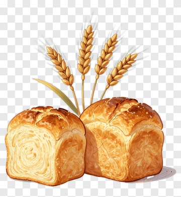 Bread And Wheat Ears PNG