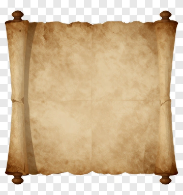 Ancient Scroll With Parchment PNG