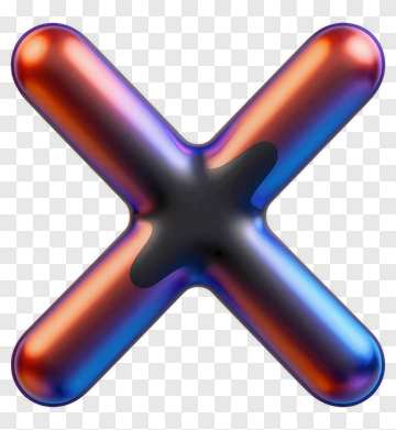 Metallic Cross PNG
