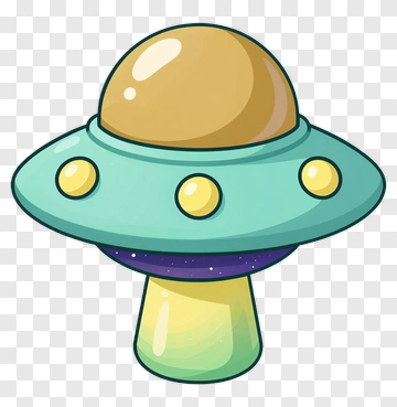 Cartoon Spaceship PNG