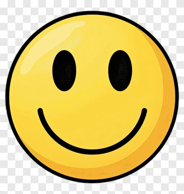 Yellow Smiley Face PNG