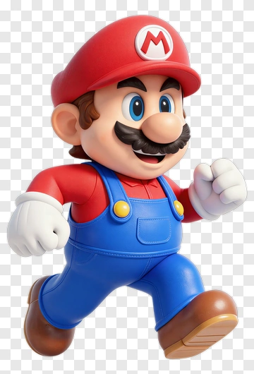 Mario Running PNG