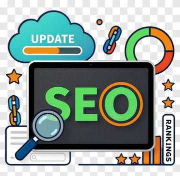 SEO Search Engine Optimization Graphic PNG