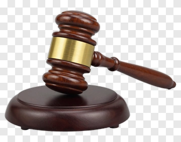 Gavel On Stand PNG