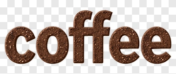 Coffee In 3D Style PNG