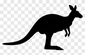 Kangaroo Silhouette PNG