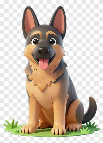 German Shepherd Dog Toy PNG