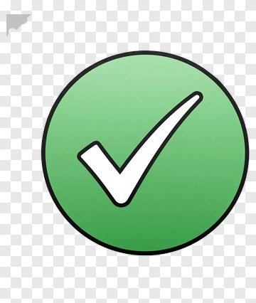 Green Checkmark Icon PNG