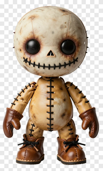 Stuffed Toy With Stitched Details PNG
