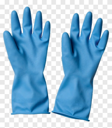 Blue Gloves PNG