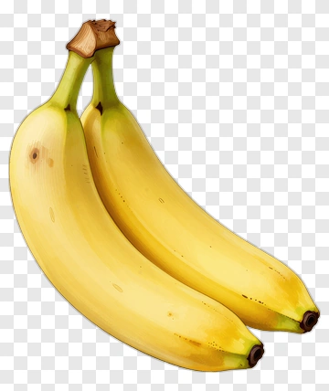 Two Bananas PNG