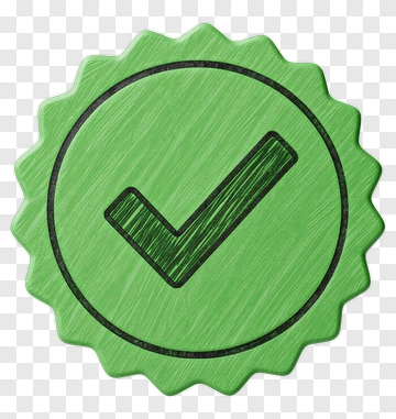 Green Checkmark Badge PNG