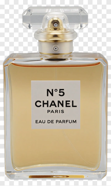 Chanel No 5 Perfume Bottle PNG