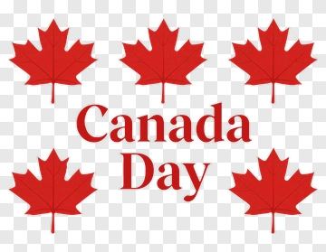 Canada Day Maple Leaf PNG