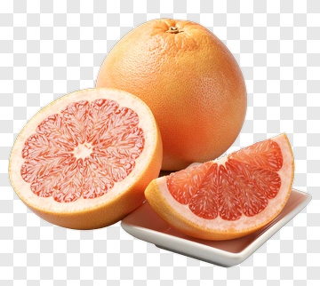 Grapefruit Sliced And Halved PNG