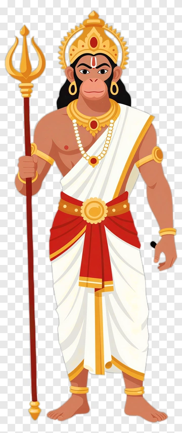 Hanuman The Monkey God PNG