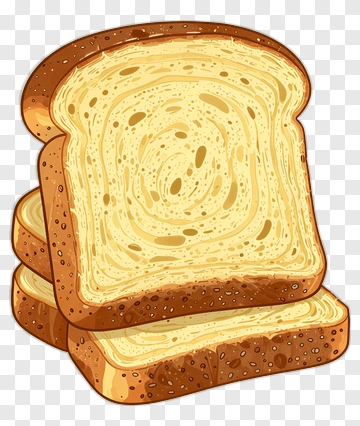 Stack Of Bread PNG