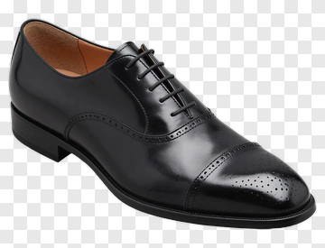 Black Dress Shoe PNG