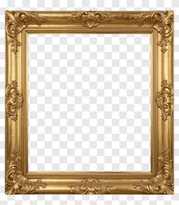 Gold Ornate Frame PNG
