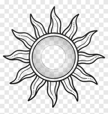 Sun Drawing PNG