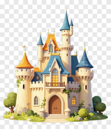 Whimsical Castle PNG