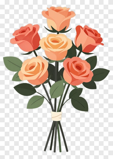 Bouquet Of Roses PNG